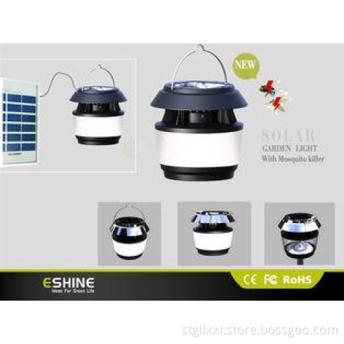 0.55 W 80 lm Solar Mosquito Killer 2200mAh 3.7 Volt lanter